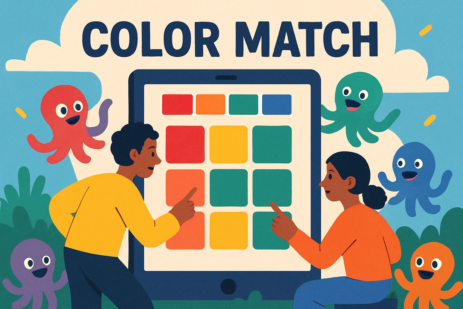 Color Match: Building the Brain's Brake Pedal